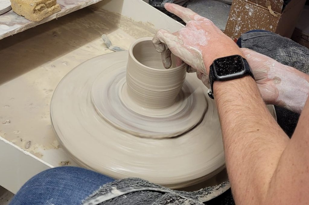 Basalt cursus pottenbakken